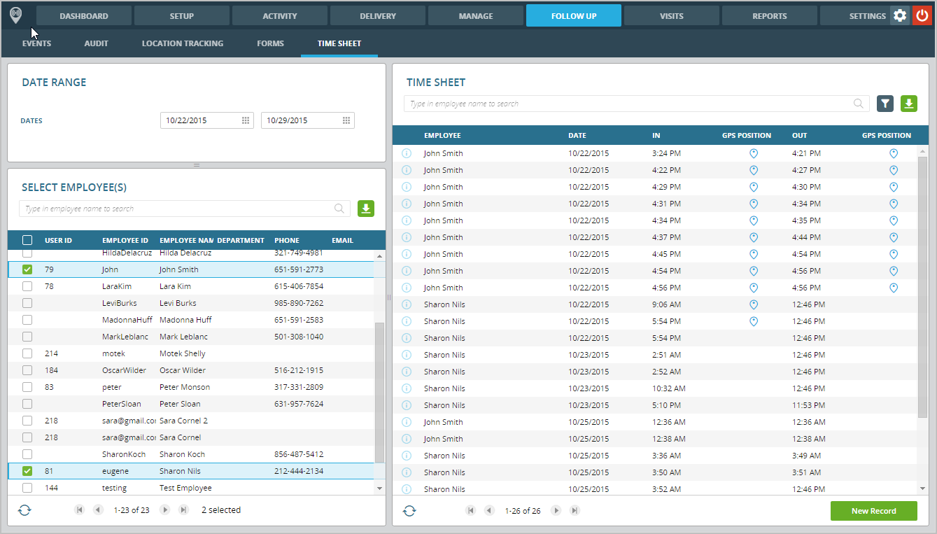 employee attendance finestgov com employee attendance